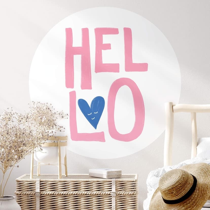 Adesivo murale Fritsch - Hello