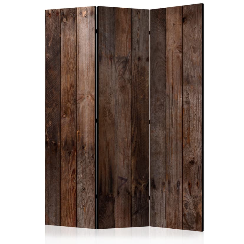 Schermo divisorio - Capanna di legno, 3 pezzi
