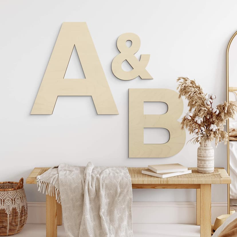 Lettere di legno - Font Swiss