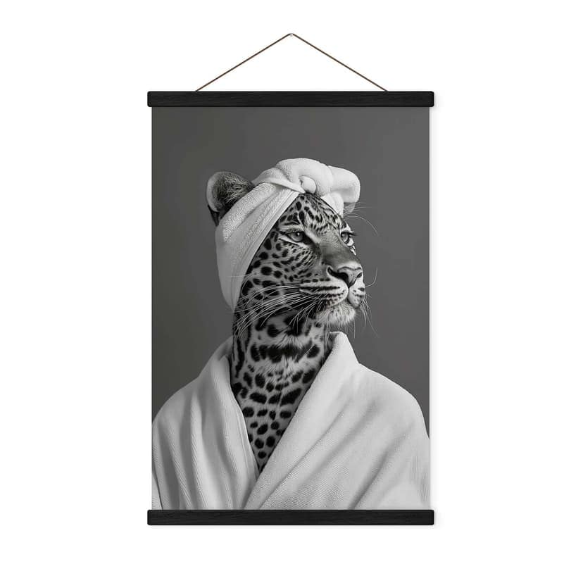 Stampe su tessuto Royale spa con leopardo - Rahner