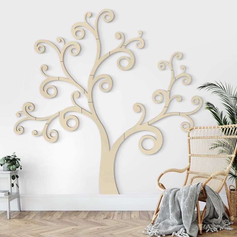 Decoro legno - Albero XXL (20 pezzi)
