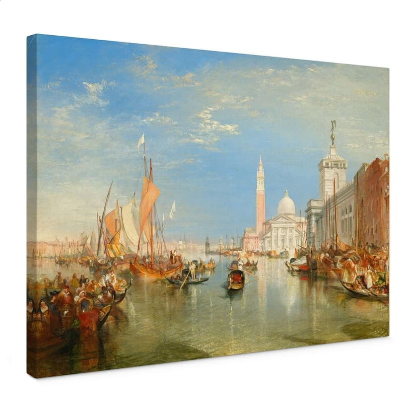 Stampa su tela - Turner – Turner – Venezia, San Giorgio dalla dogana