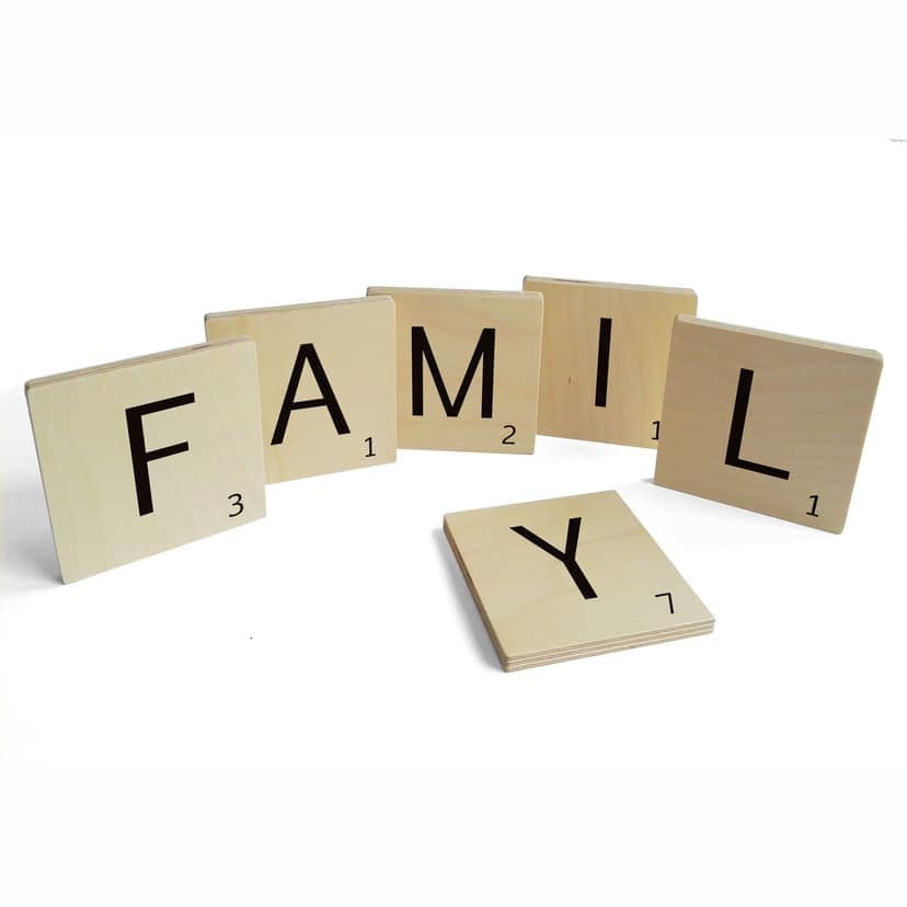 Lettere in legno – Family