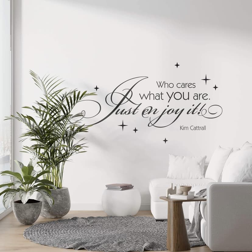 Adesivo murale - Who cares what you are...