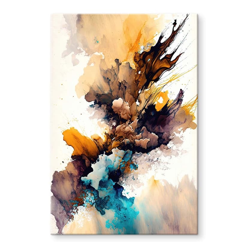 Stampa su vetro acrilico Mauro - Rivolta di colori in autunno
