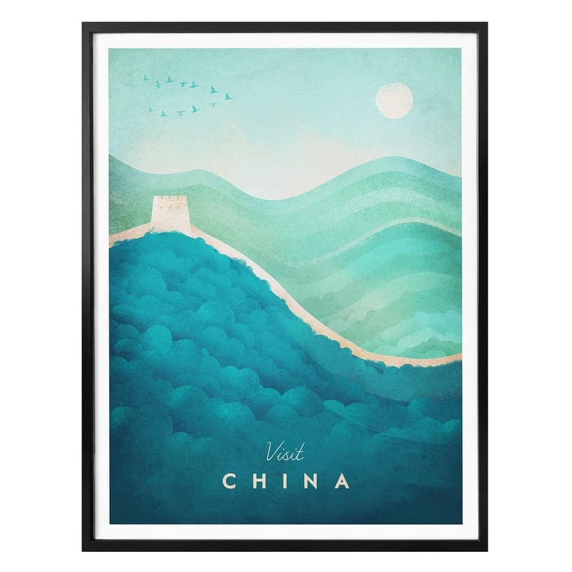 Poster Rivers - Cina