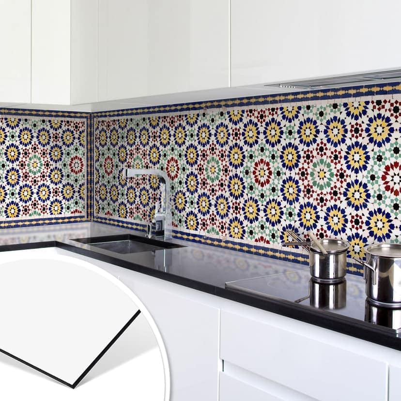 Rivestimento cucina - Alu-Dibond - Piastrelle orientali 01