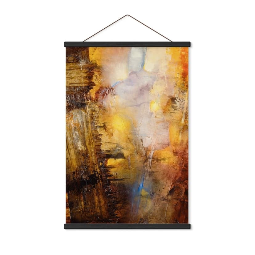 Stampe su tessuto con luci e ombre color ambra - Schmucker