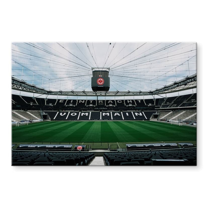 Stampa su vetro acrilico Eintracht Francoforte - Tribuna dello Stadion