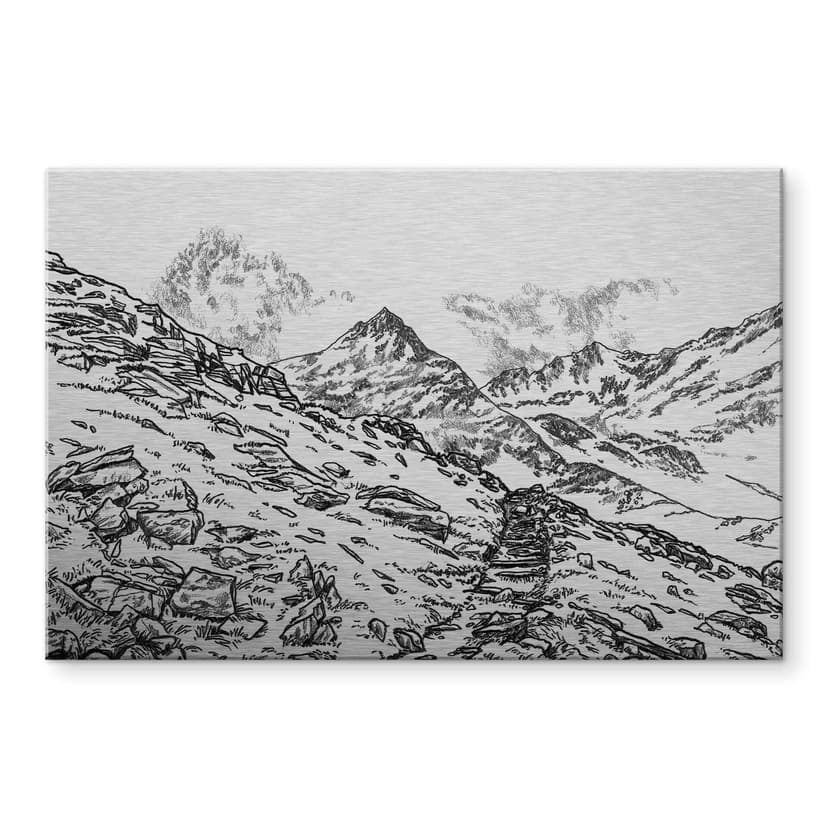 Alu-Dibond Sparshott - Montagna