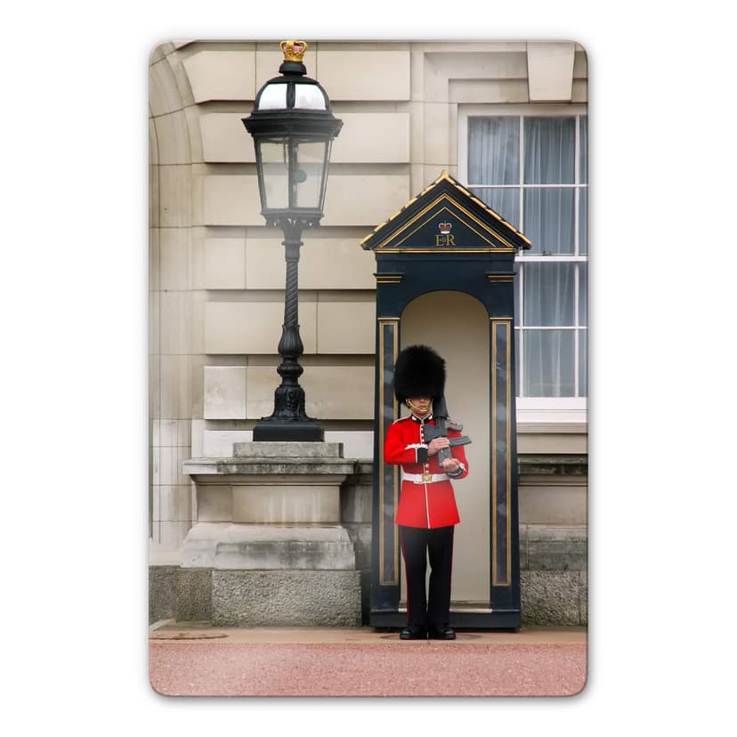 Di guardia a Buckingham Palace