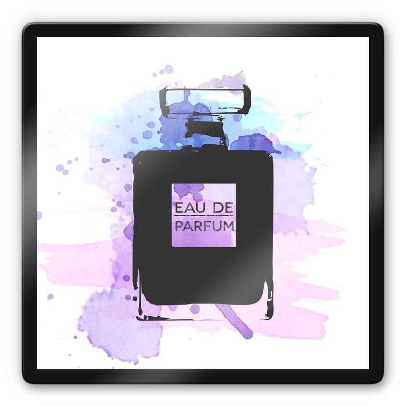 Eau de Parfum - acquarello in grigio