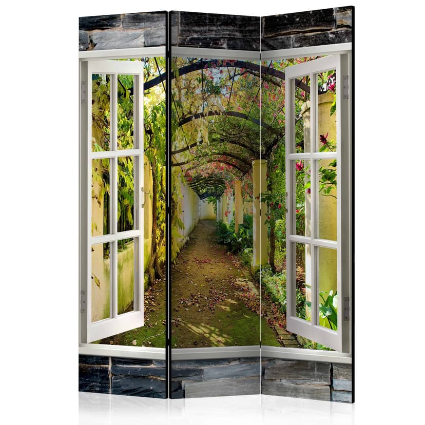 Schermo divisorio - Giardino segreto, 3 pezzi