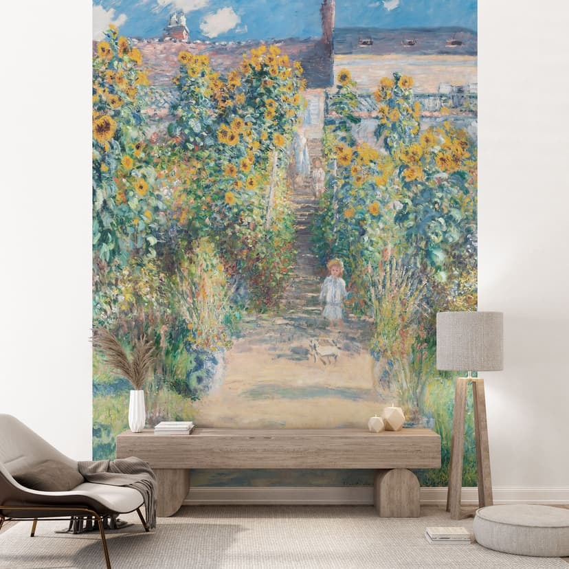 Fotomurale Monet - Il giardino di Monet a Vétheuil