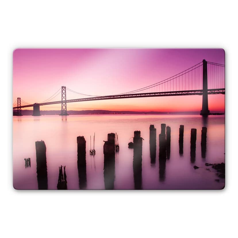 Stampa su vetro - Baia di San Francisco
