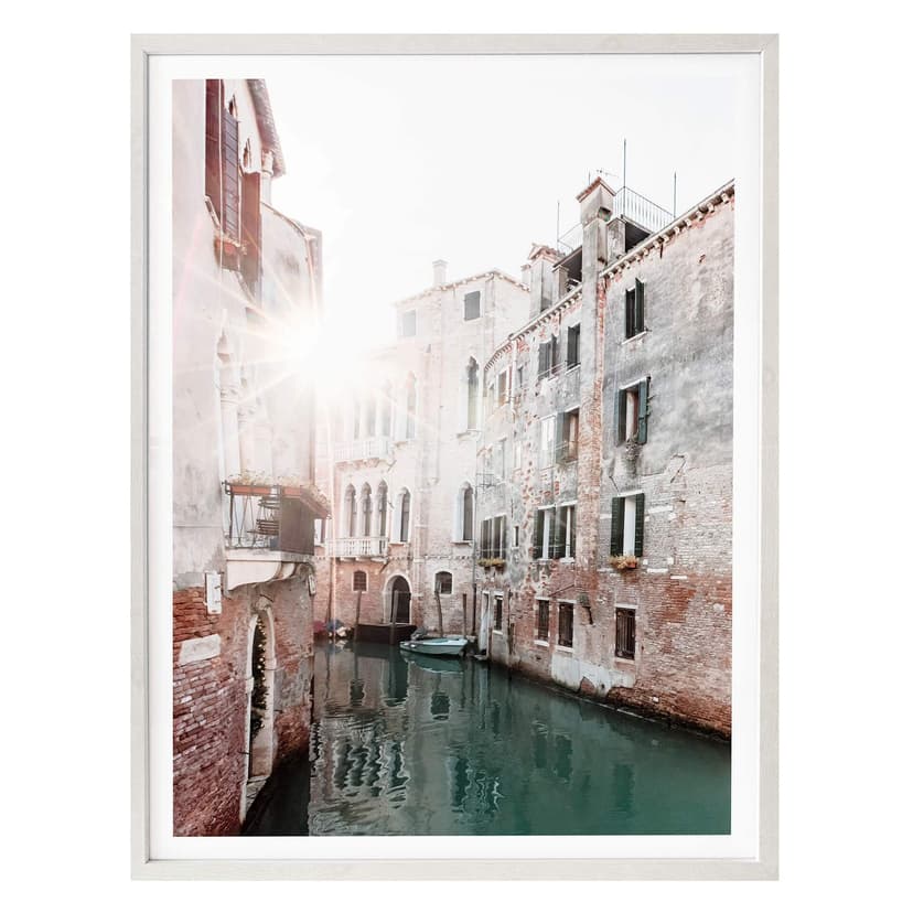 Poster Colombo - Raggi di sole nel canale