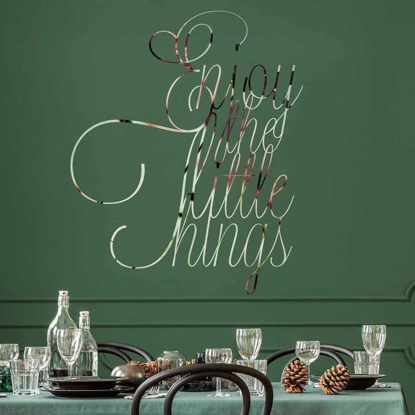 Adesivo murale - Enjoy the little Things