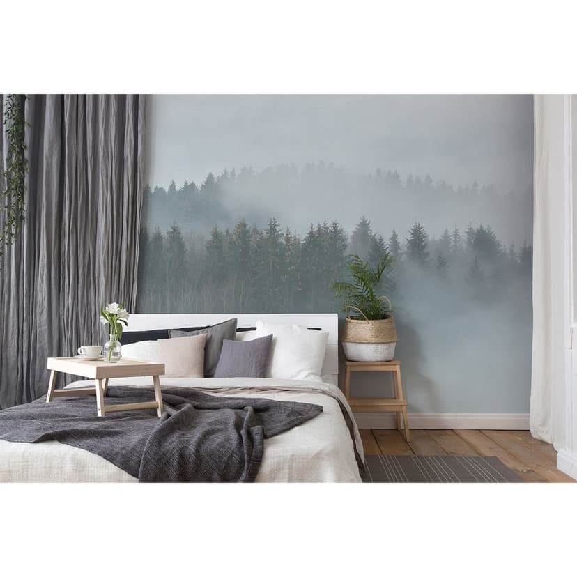 Livingwalls Fotomurale Designwalls - Misty Forest