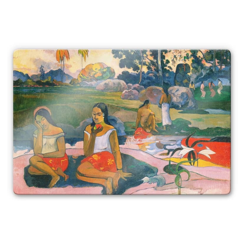 Stampa su vetro - Gauguin - La sorgente meravigliosa