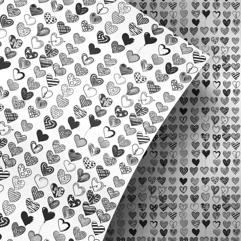 Pellicola per mobili - Cuori
