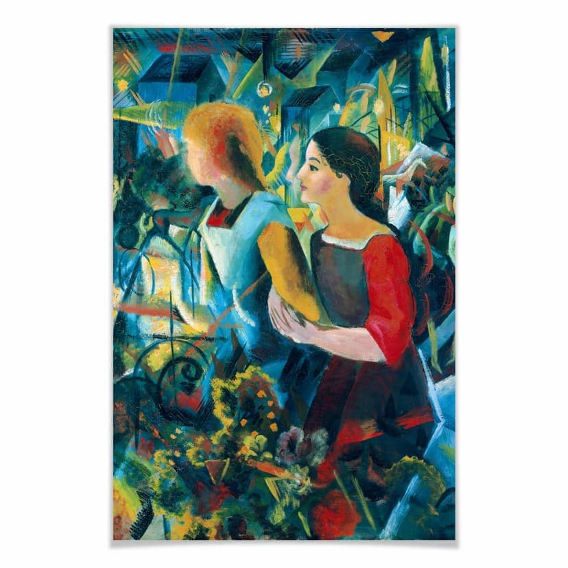 Poster Macke - Due ragazze