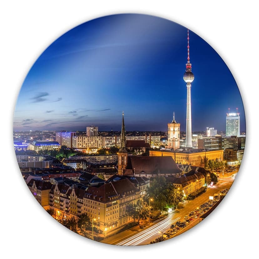 Panorama di Berlino - tondo