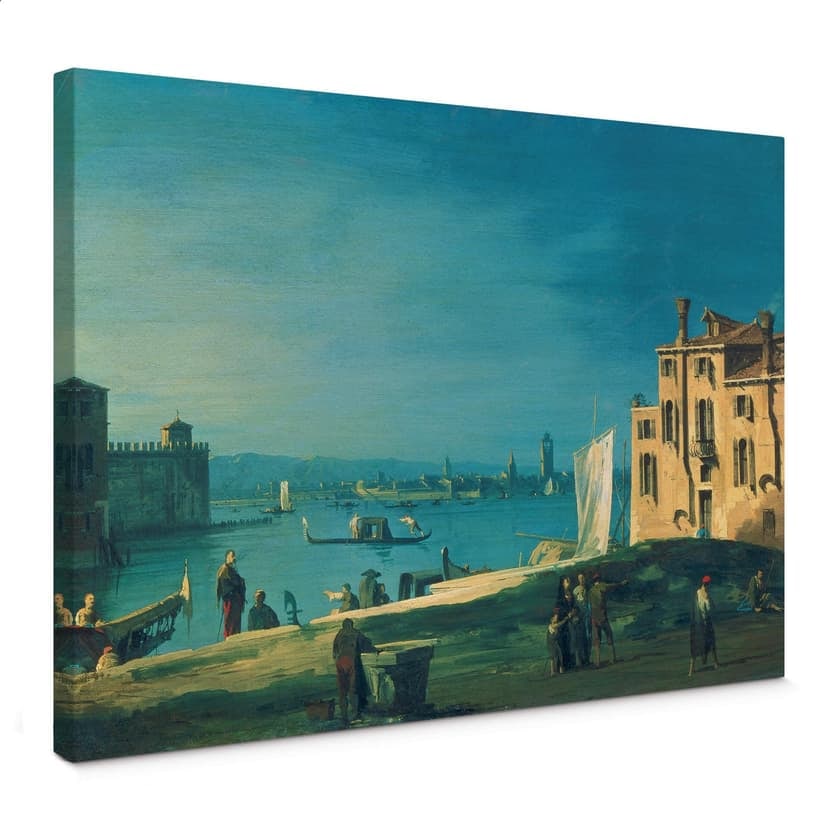 Canaletto - Veduta dell'isola di Murano da San Pietro