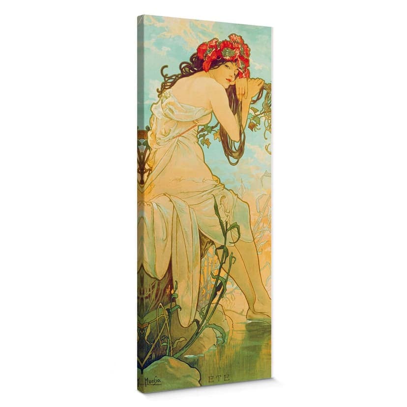 Mucha - Le stagioni: estate