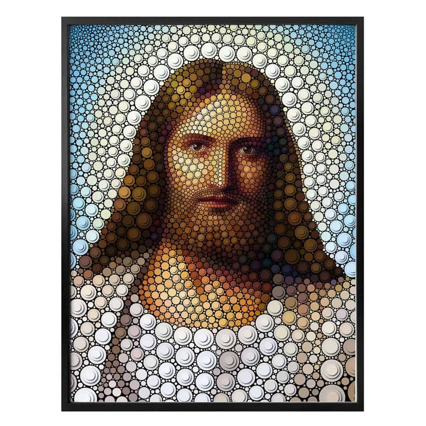 Poster Ben Heine - Circlism: Jesus