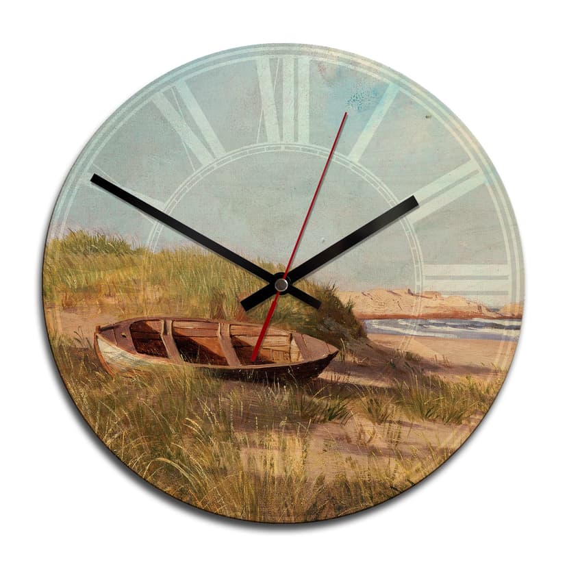 Orologio in legno Silva - Spiaggia