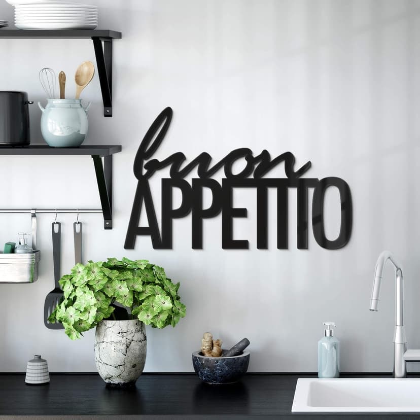 Lettere in acrilico – Buon Appetito