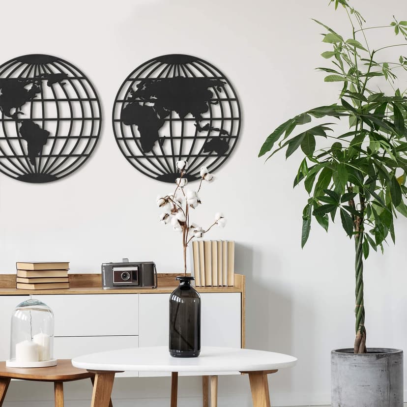 Decoro MDF – Mappamondo - globo