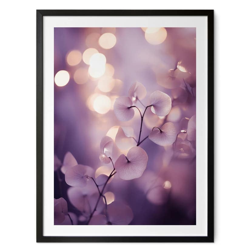 Poster Delicata orchidea viola - Treechild