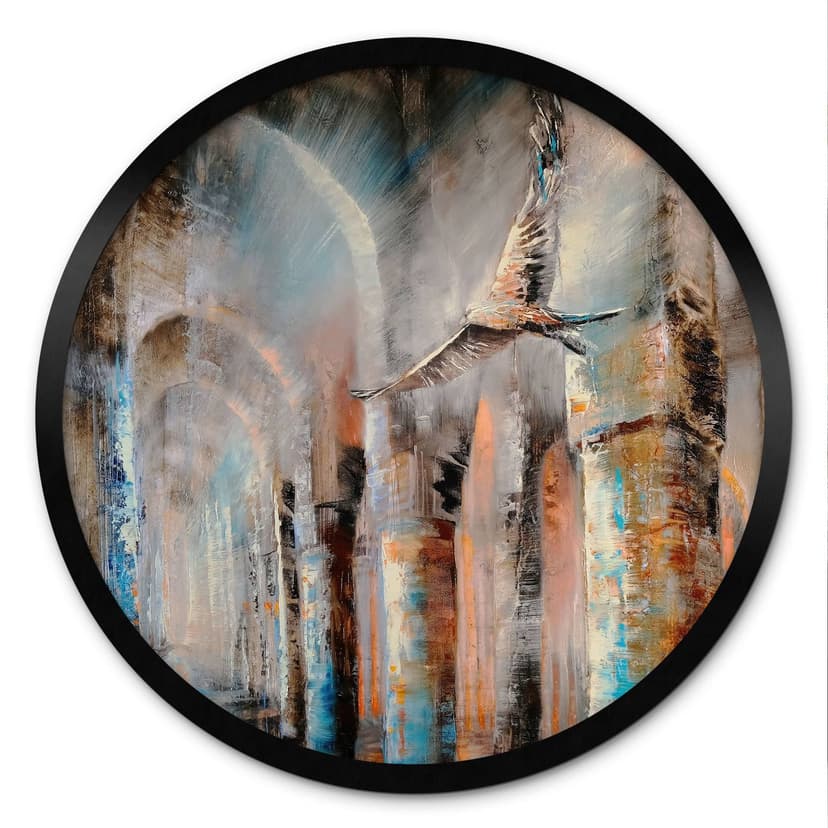 Poster Volo tra i portici - Schmucker - Round