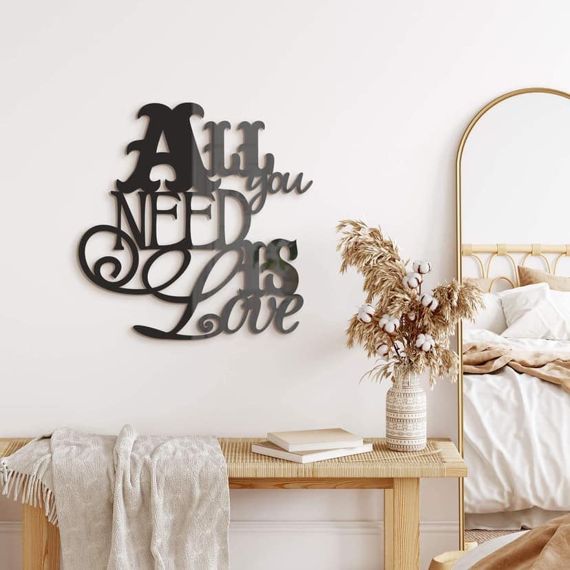 All you need is love – acrilico