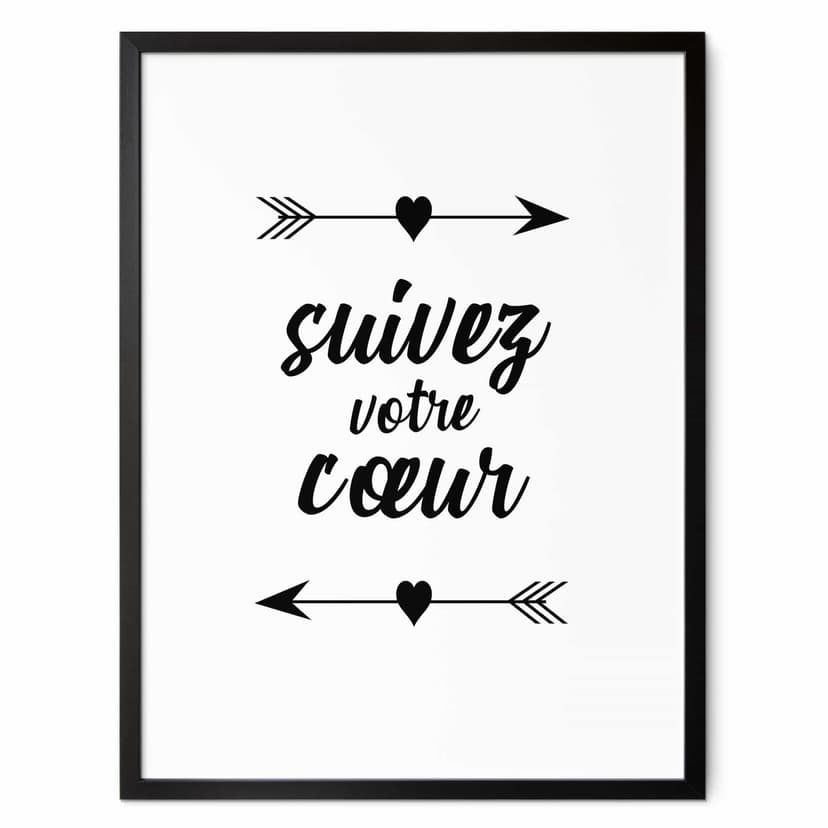 Poster - Suivez votre cœur