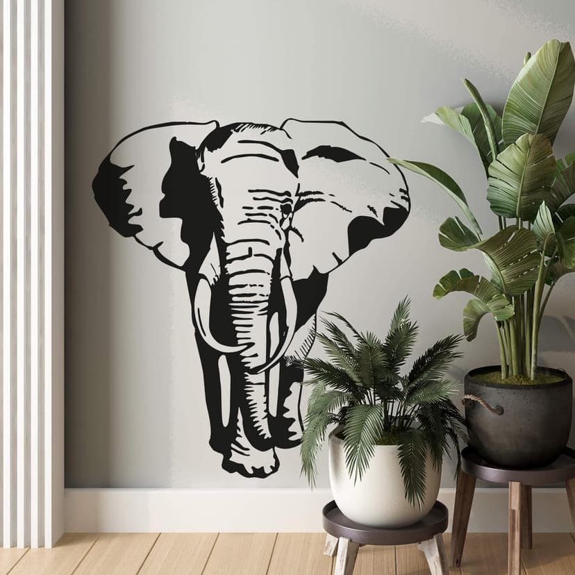 Adesivo murale - Elefante africano