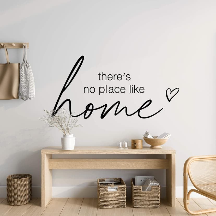 Adesivo murale There's no place like home