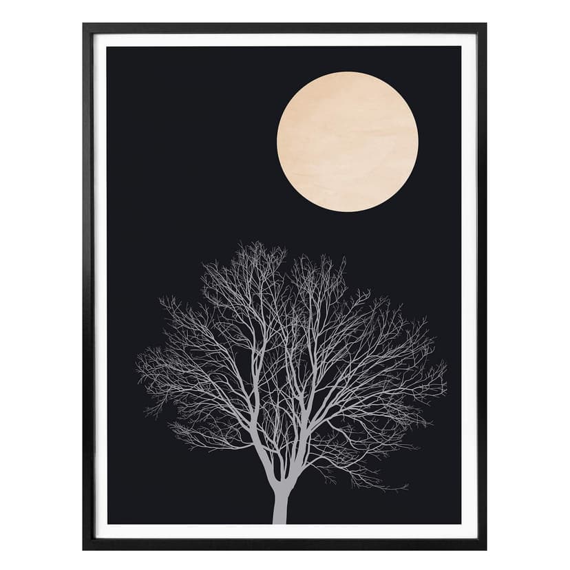 Poster Kubistika - Mezzanotte