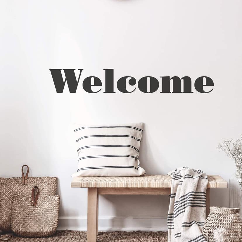 Adesivo murale - Welcome 3