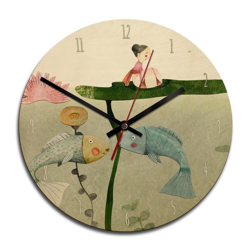 Orologio in legno Loske - Pollicina 02
