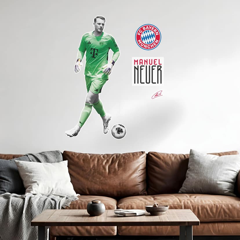 Adesivo murale del giocatore del FC Bayern Manuel Neuer 2025/26