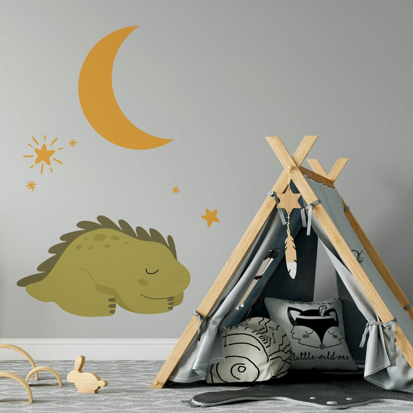 Adesivo murale - Dinosauro addormentato