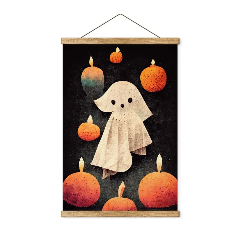 Poster tessile Treechild - Little Ghost