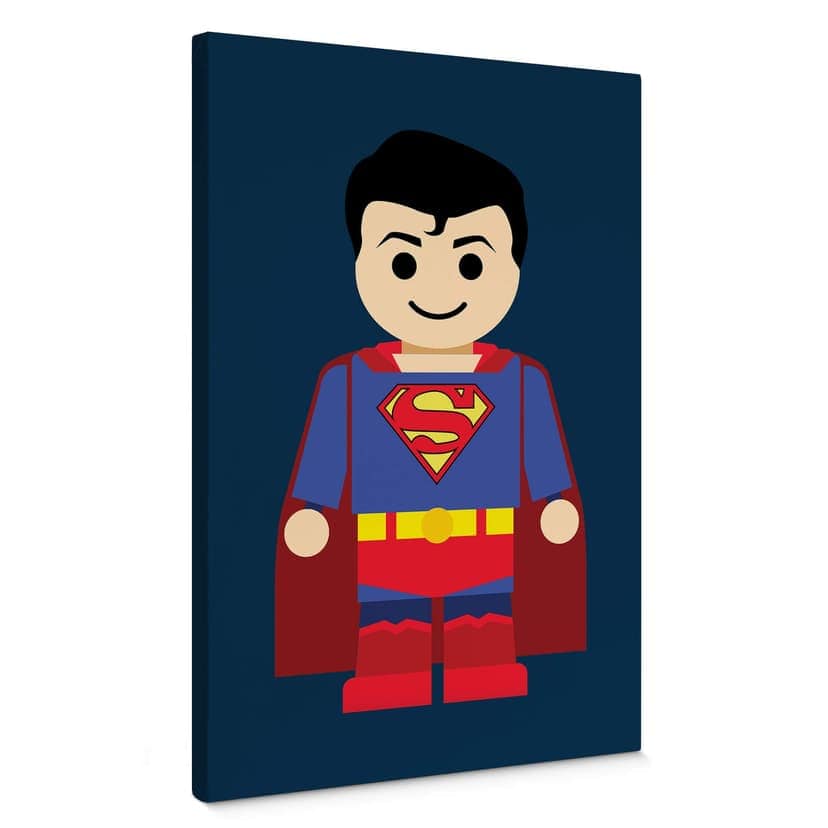 Stampa su tela Gomes - Superman