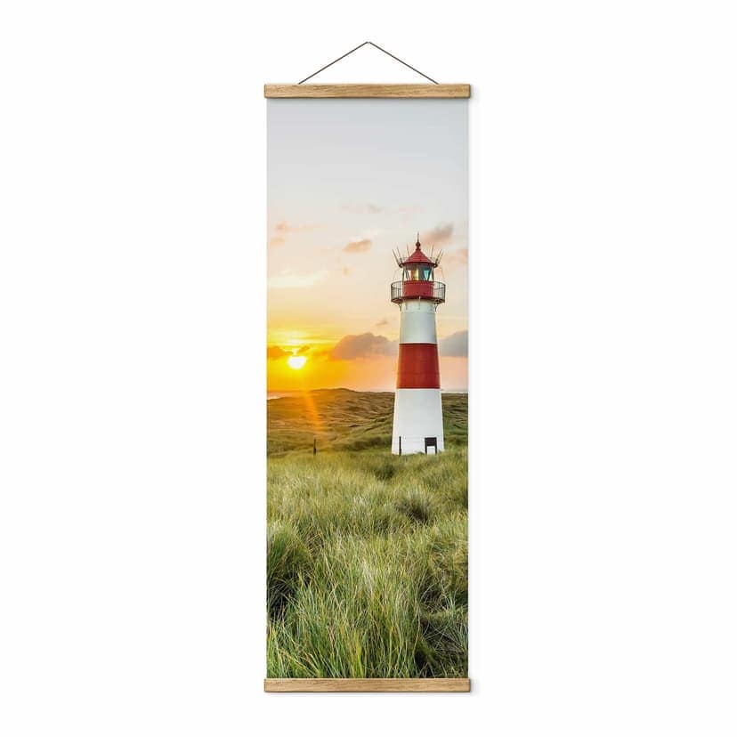 Stampe su tessuto Faro su Sylt - Panorama