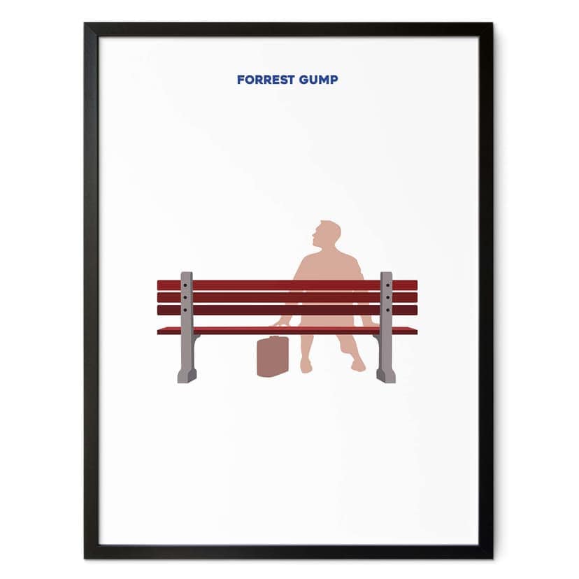 Poster Ispirato al film "Forrest Gump" - Gomes