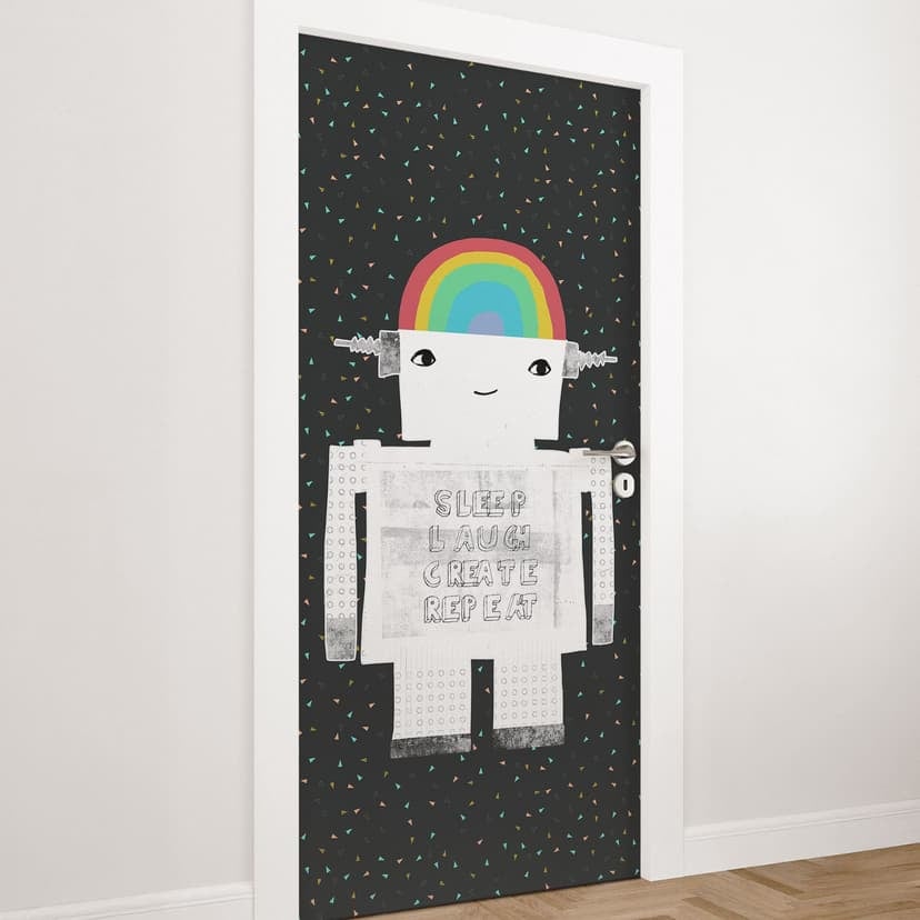 Film porta robot arcobaleno Sleep Laugh Create - Treechild