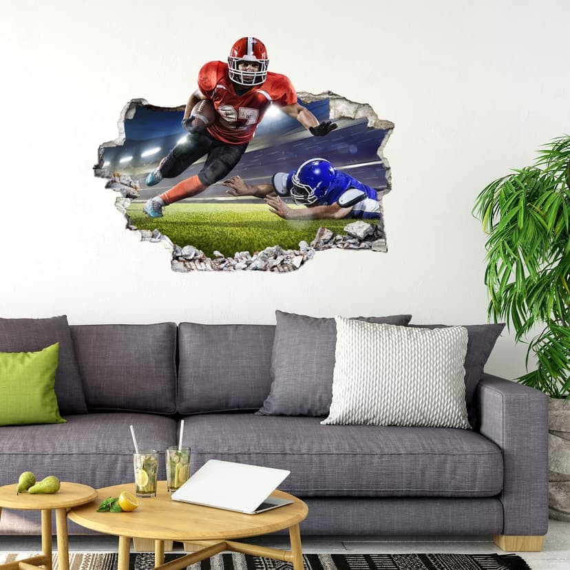 Adesivo murale - American Football 02