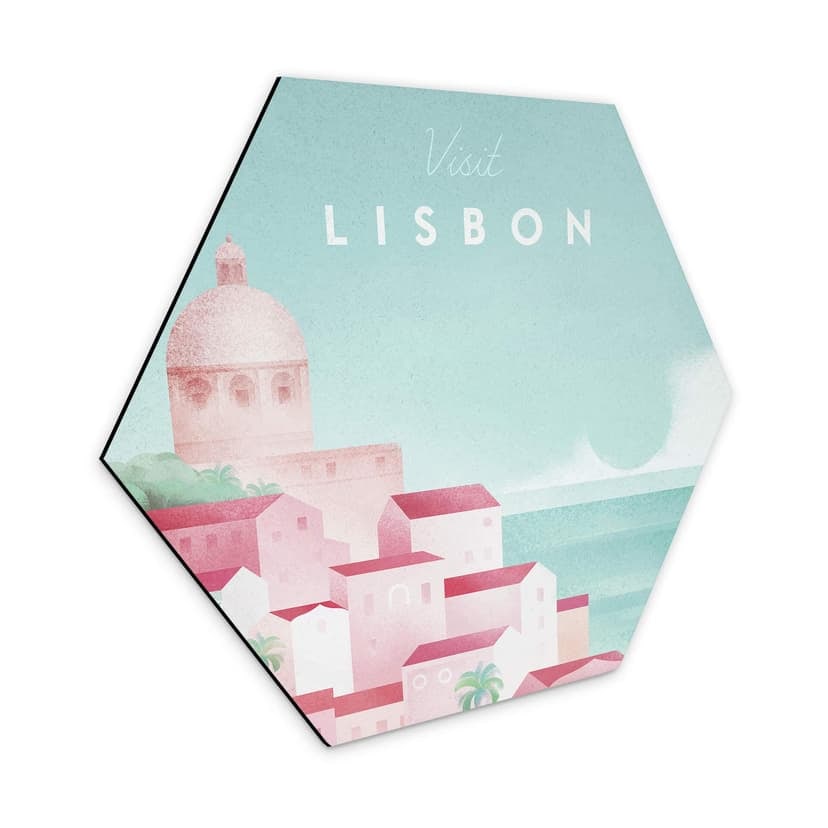 Esagoni Alu-Dibond Rivers - Lisbona